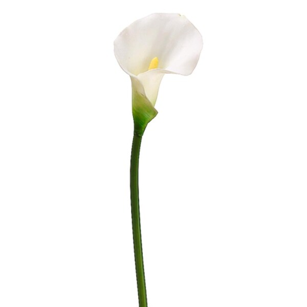 Club Pack of 24 White Artificial Calla Lily Floral Sprays